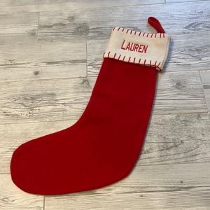 Ballard Designs Wool Stocking